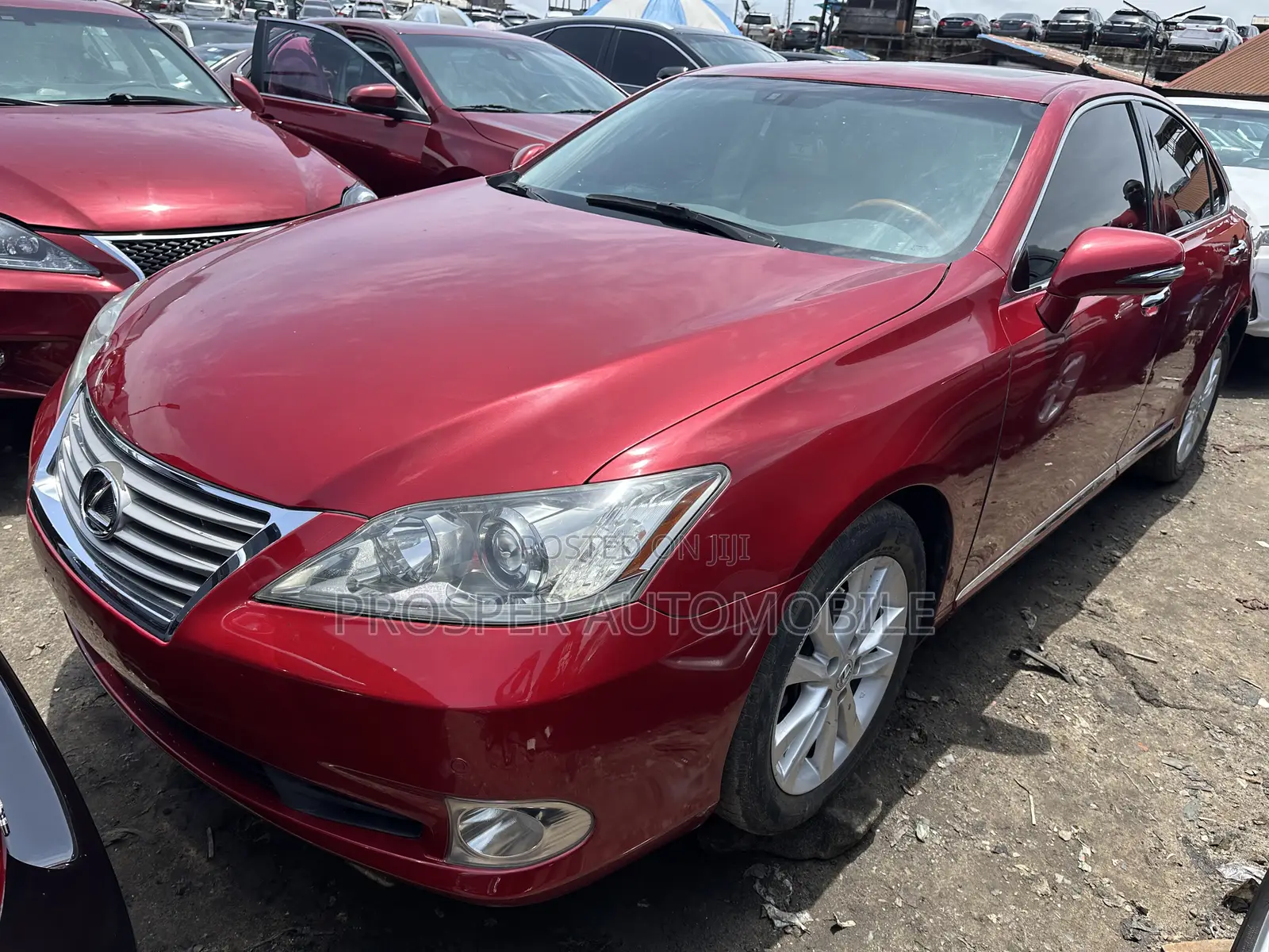 Lexus ES 350 2010 Red