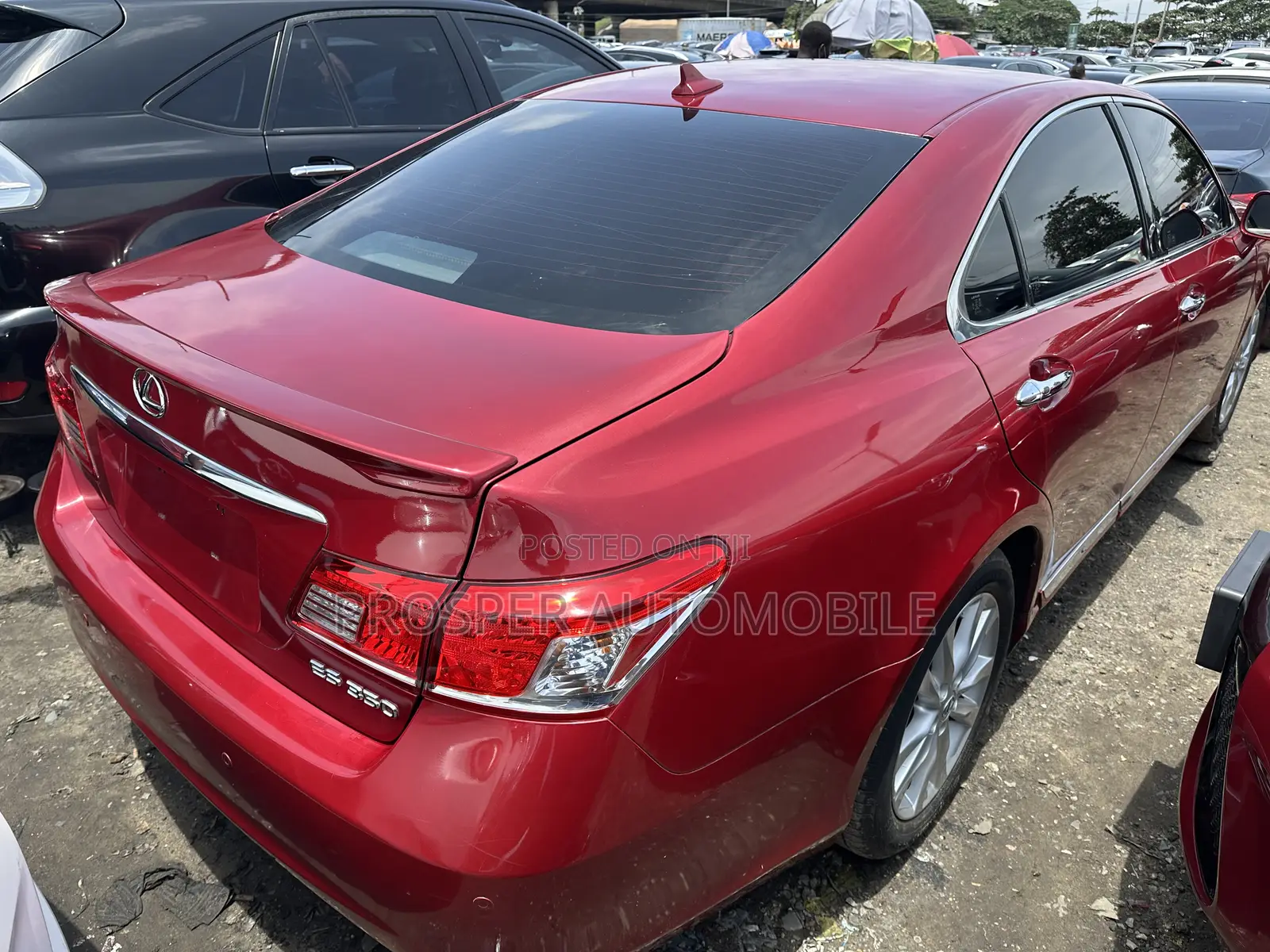 Lexus ES 350 2010 Red