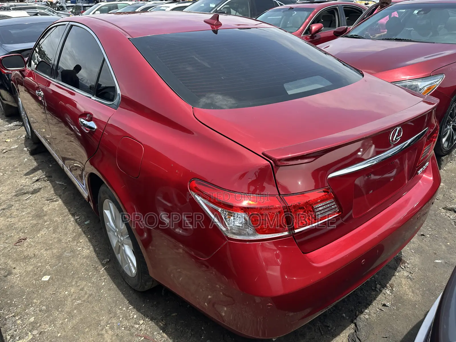 Lexus ES 350 2010 Red
