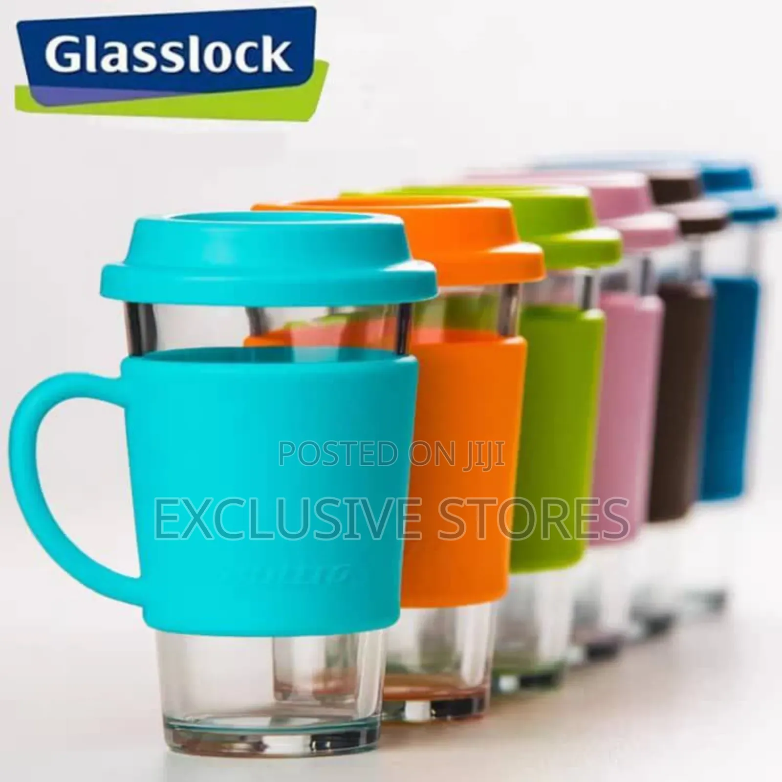 500ml Glasslock Tempered Glass Mug