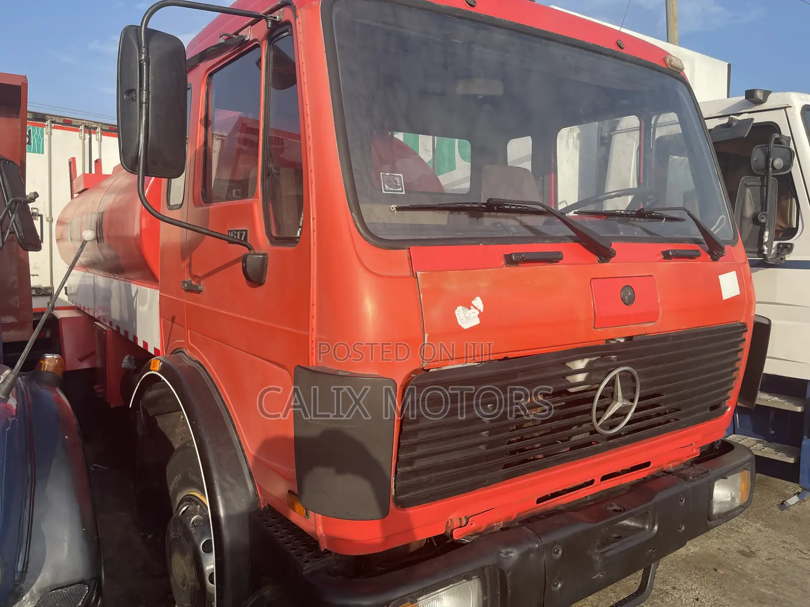 Foreign Used Mercedes Benz Water Tanker Truck