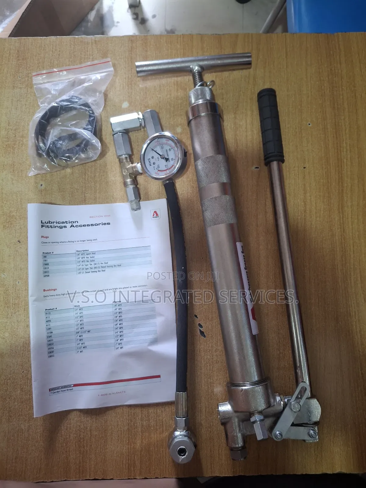 15,000 Psi High Pressure Grease Gun