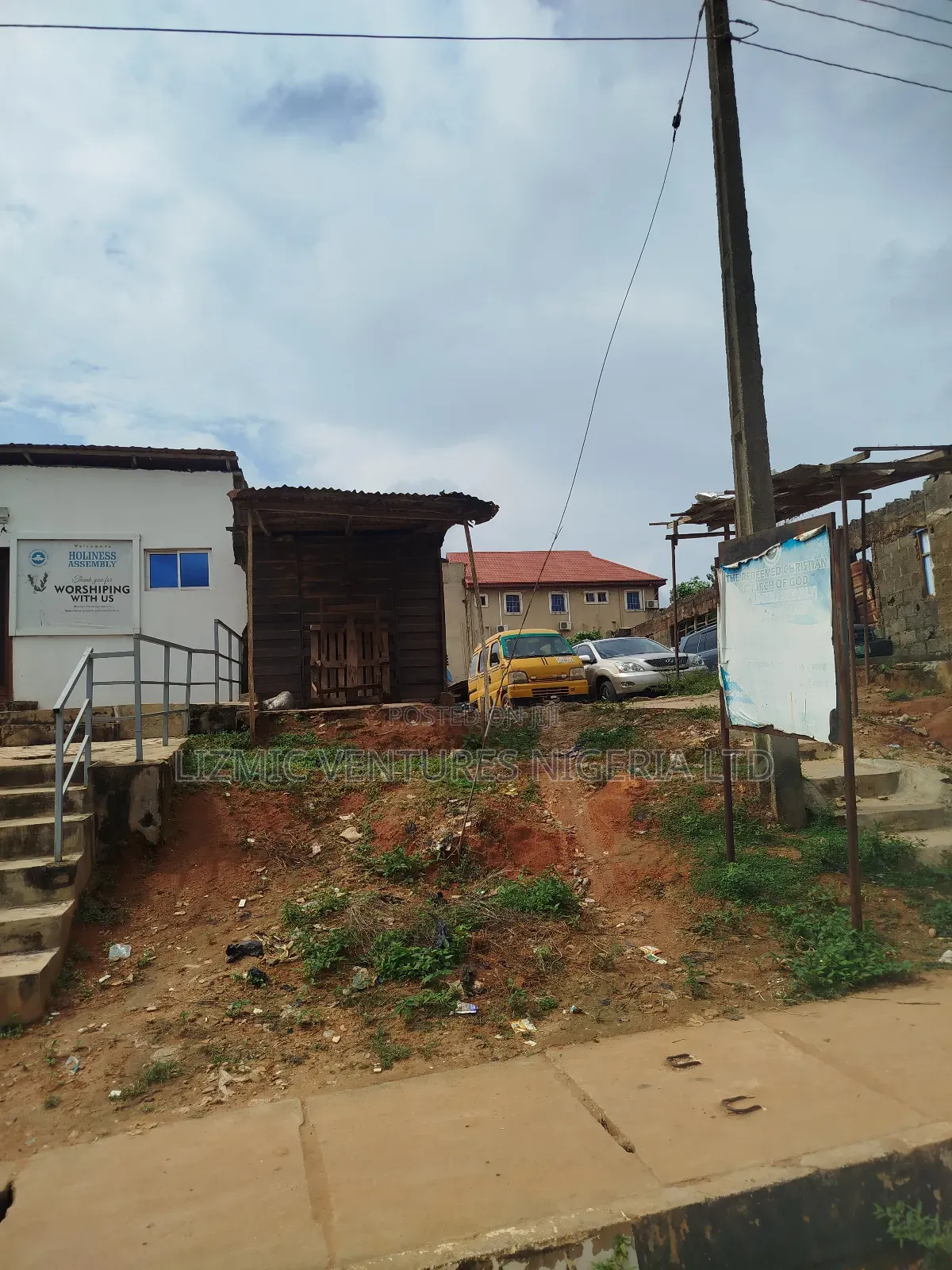 5 Plots Together Facing the Road for Sale