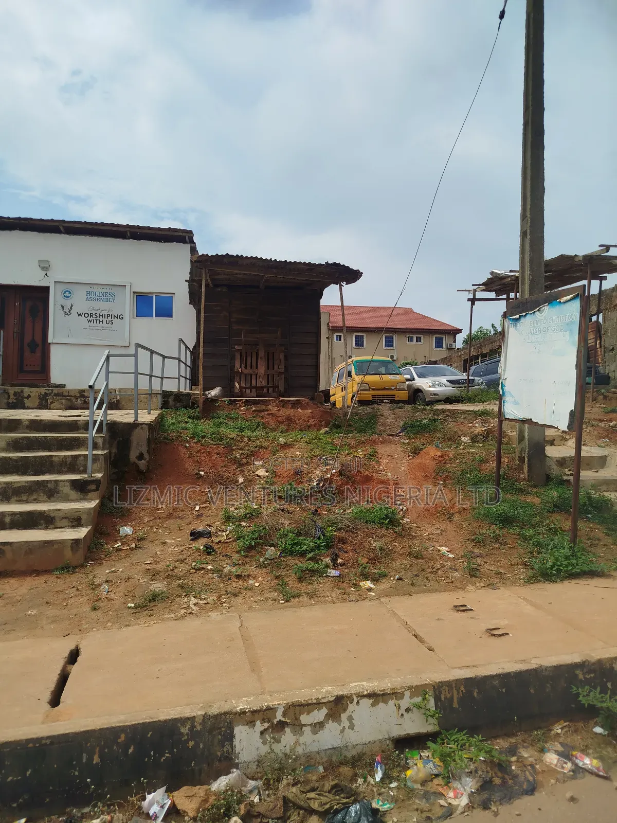 5 Plots Together Facing the Road for Sale