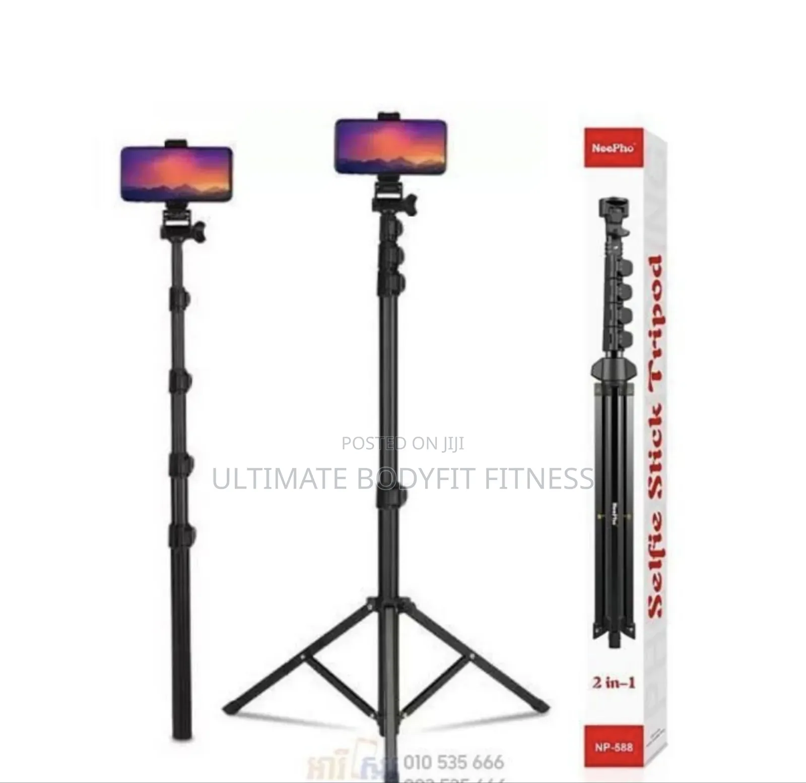Brand New Selfie Np-588 2in1 Tripod Selfie Stick Stand Tripod