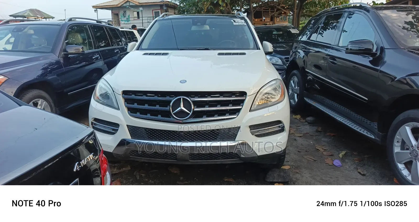 Mercedes-Benz M Class 2015 White