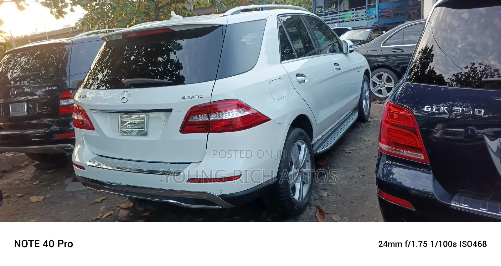 Mercedes-Benz M Class 2015 White