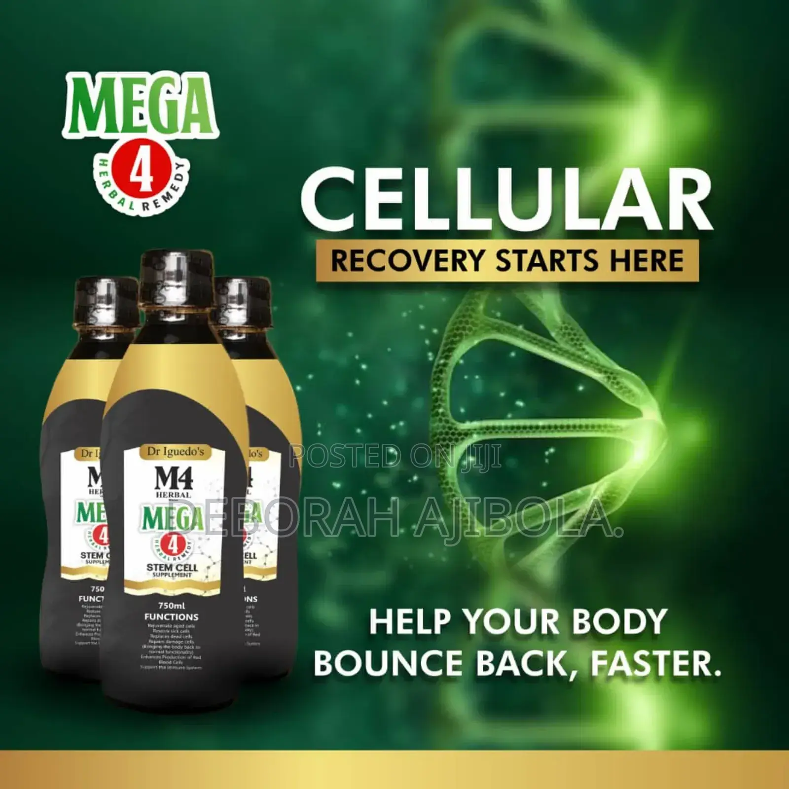 Mega 4 Stem Cell Herbal Remedy