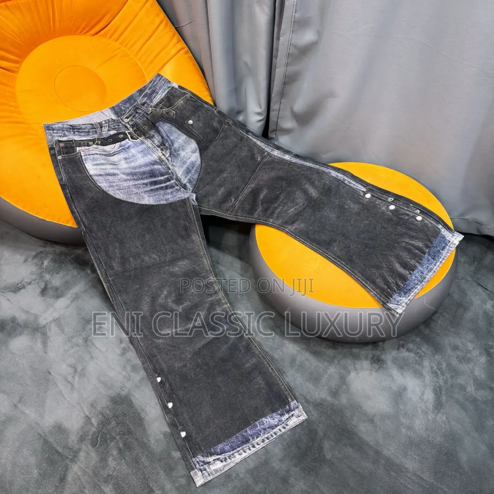 Pure Quality Luxury Men's Cargo Jeans Well Branded