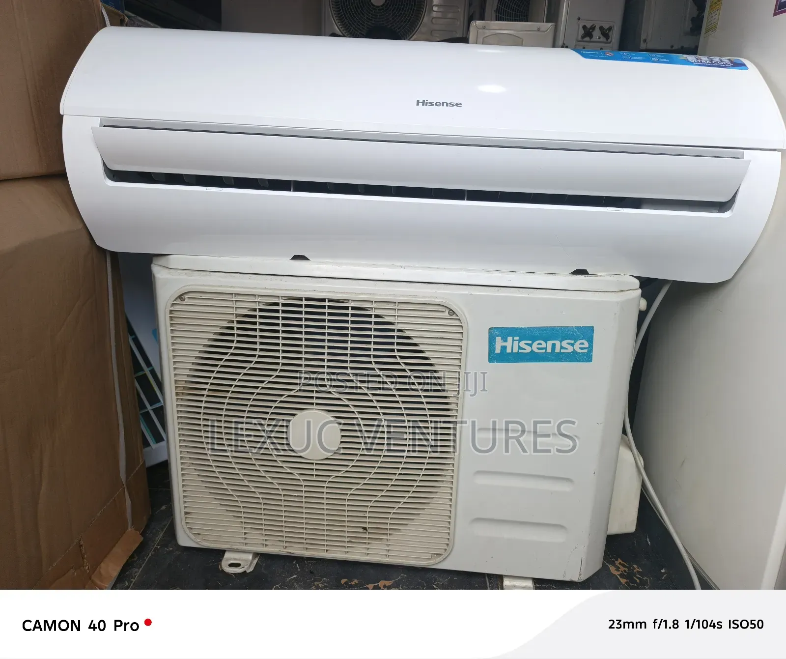 Hisense Low Voltage Non Inverter Split Unit Ac 2hp Used 100% Copper