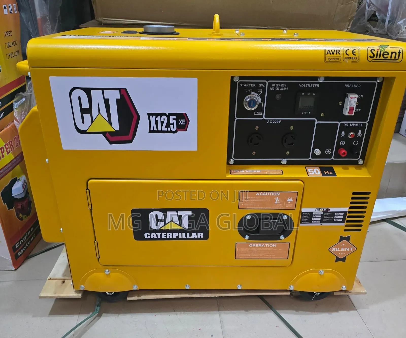 Cat 10 5kva Diesel Soundproof Generator
