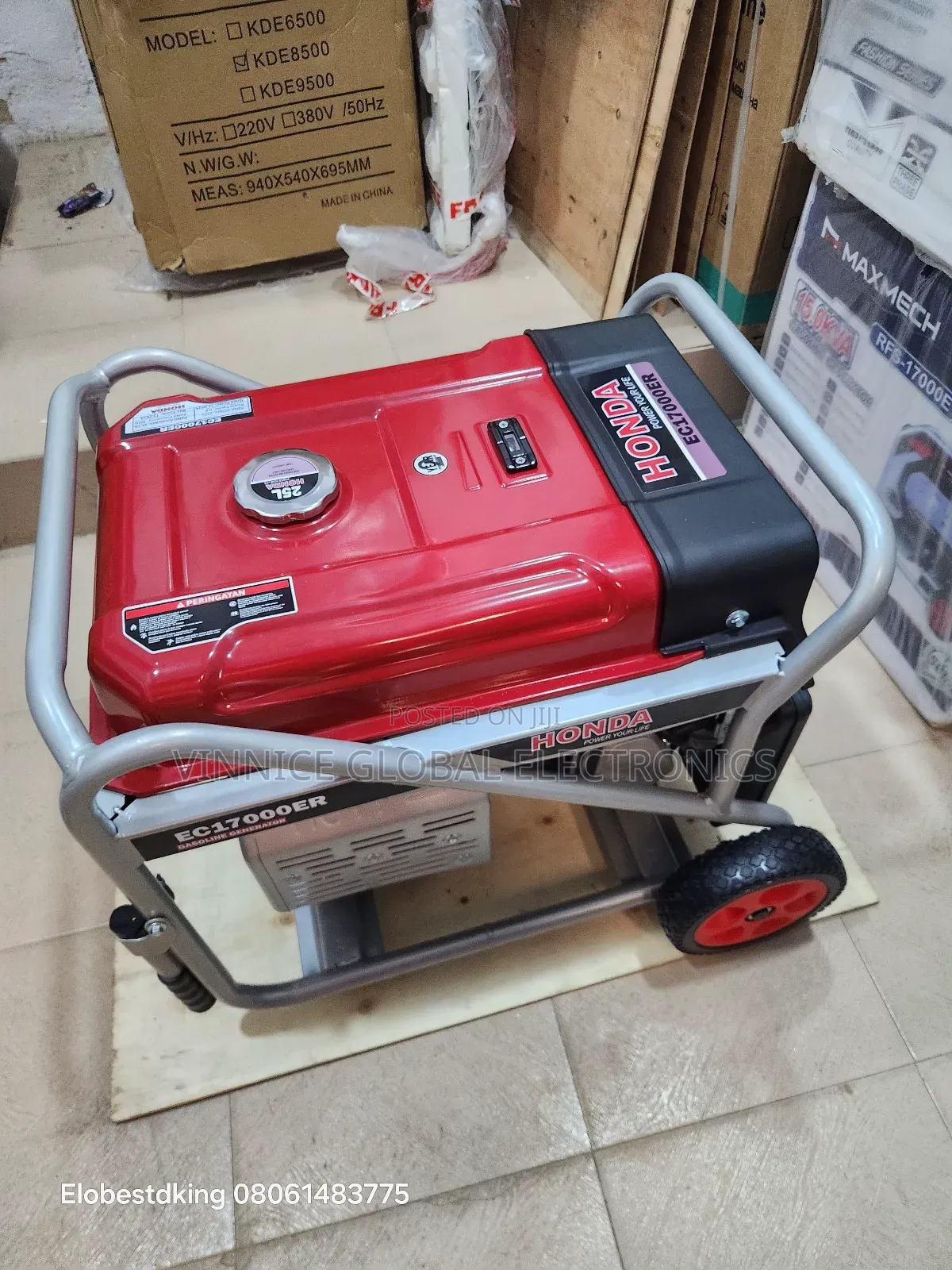 15kva Honda Generator Generator With Remote Control 100% Copper Coil.