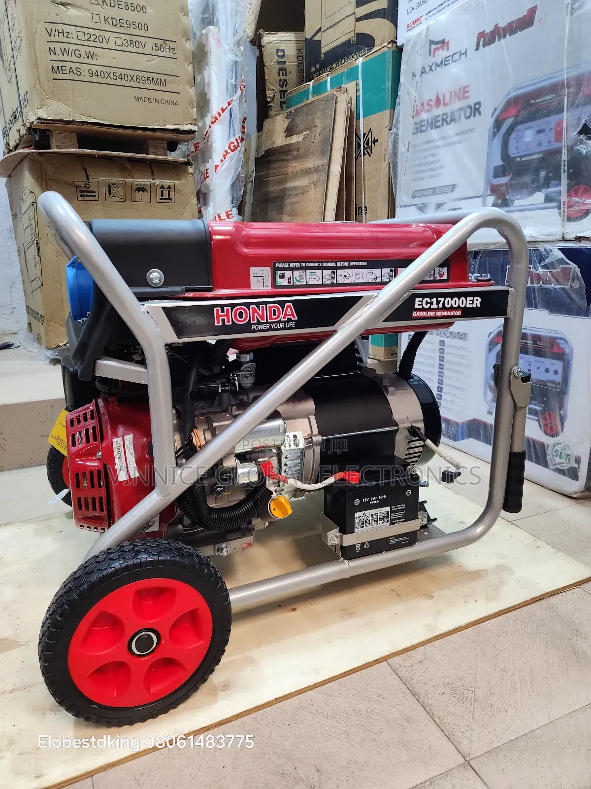 15kva Japan Honda Generator Em17000er 100% Copper Coil Remote Control