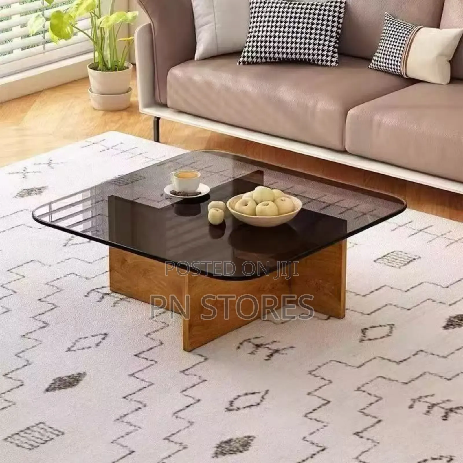 Square Glass Center Table