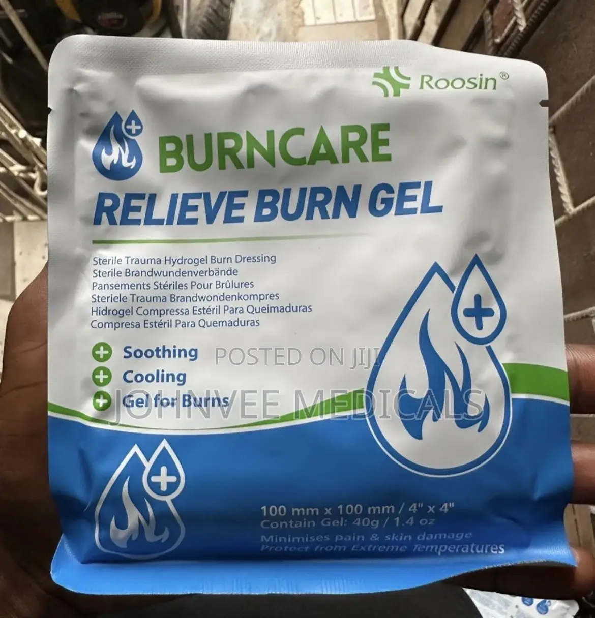 Relieve Burn Gel