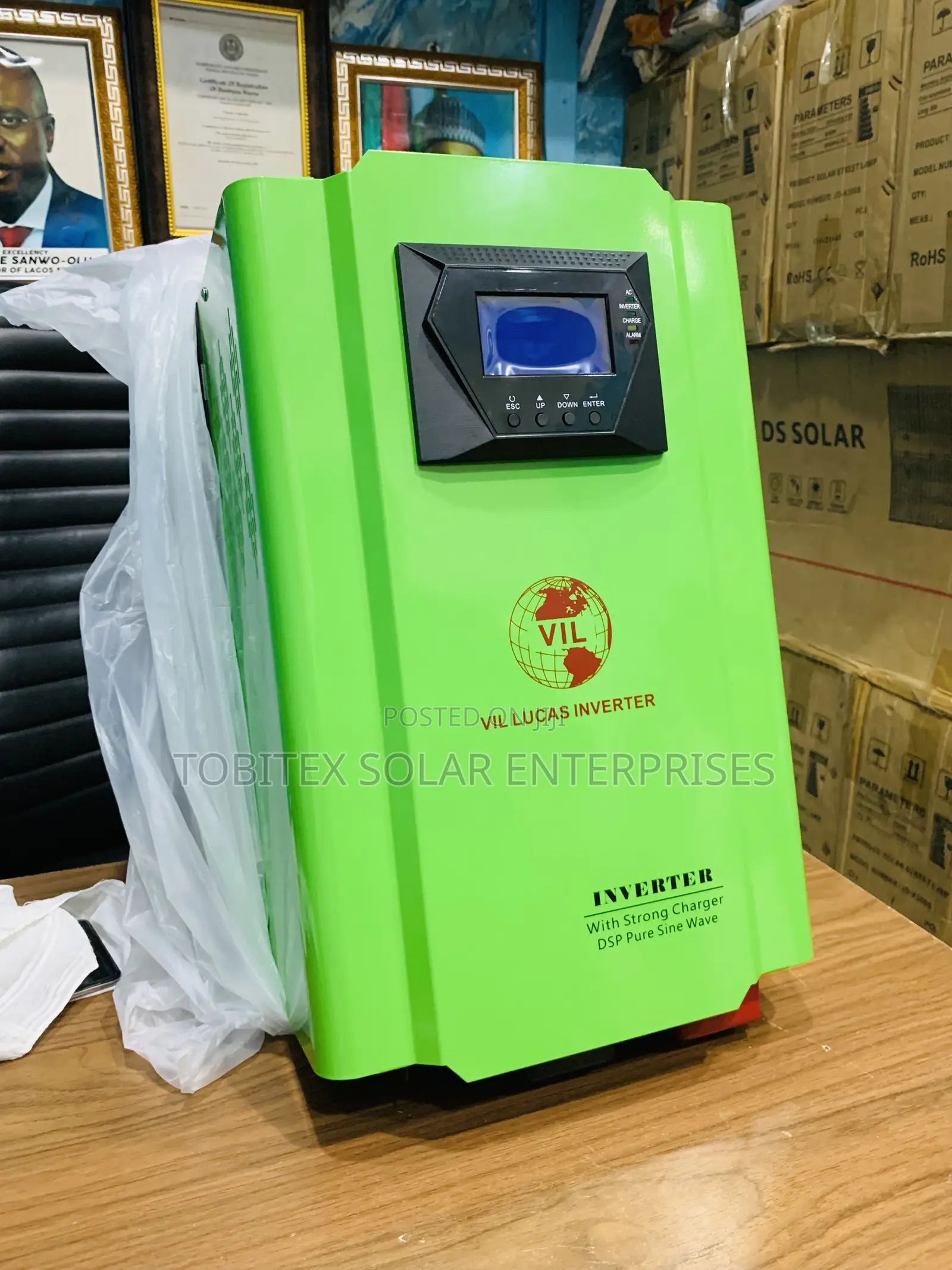 Strong Vil Solar Inverter 5kva 24v