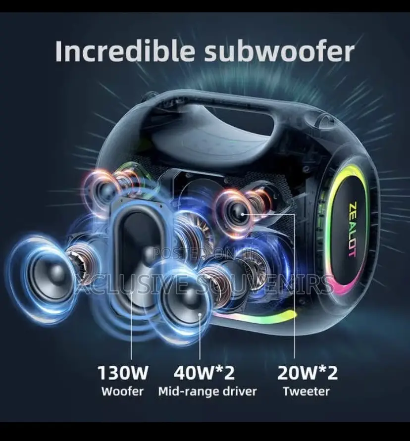 Zealot Ze21 Rechargeable Wireless Speaker