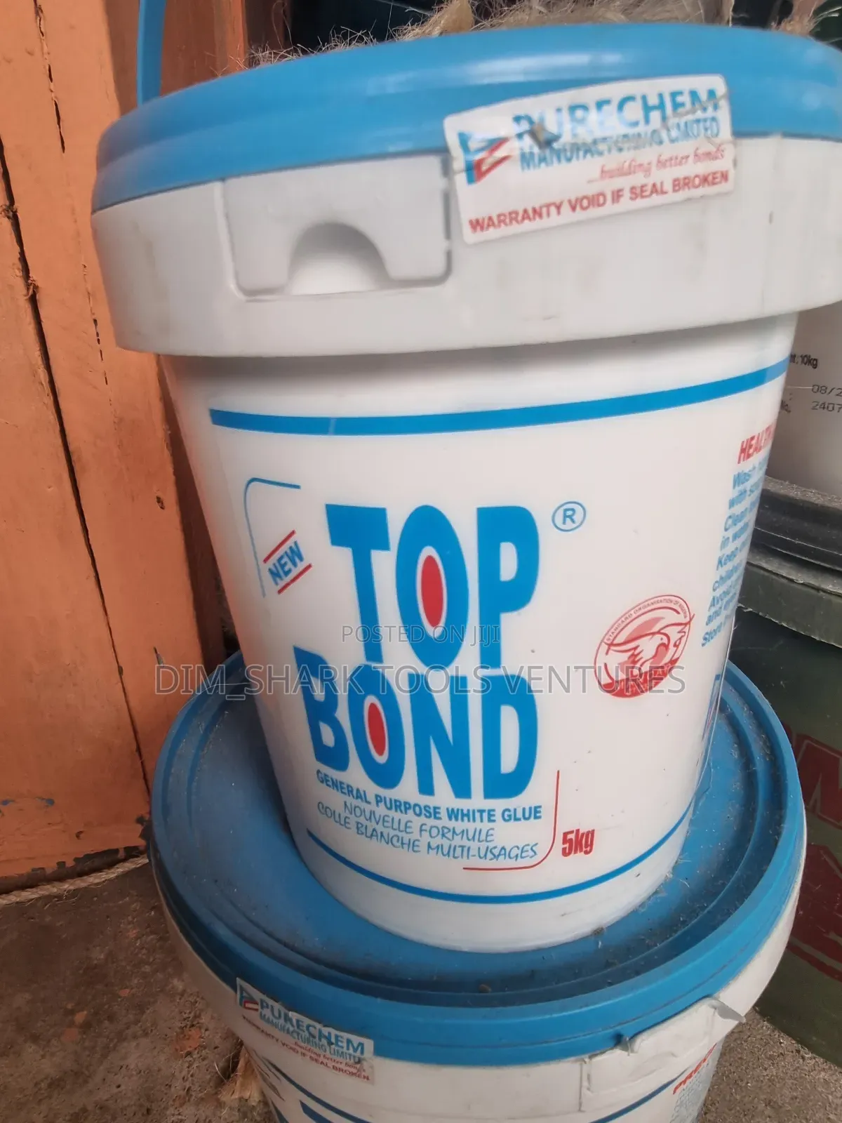 5kg Container of Top Bond General Purpose White Glue