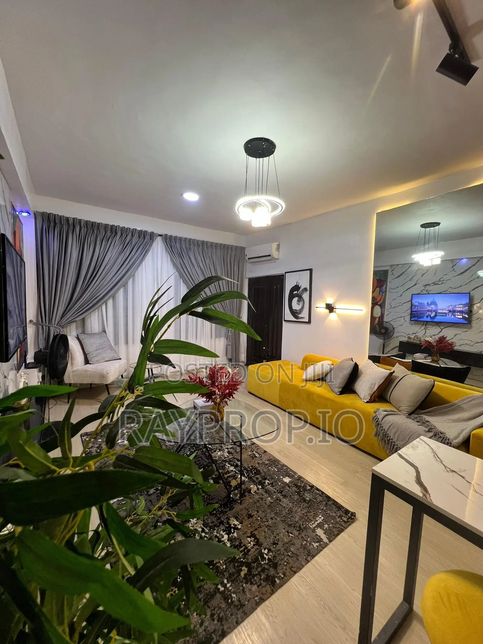 558388fq - Stylish 1 Bedroom Shortlet in Chevron Lekki
