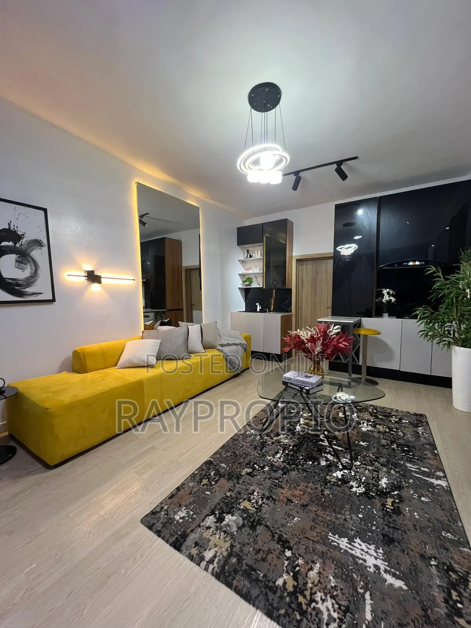 558388fq - Stylish 1 Bedroom Shortlet in Chevron Lekki