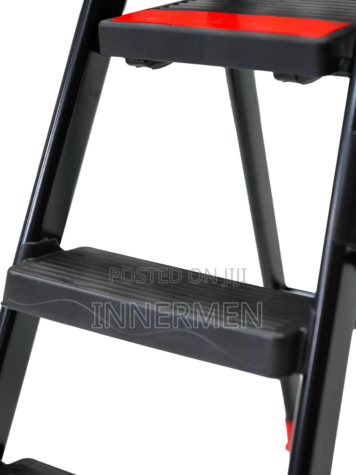 Sarayli Max 5+1 Utility Ladder (Black) - 6foot