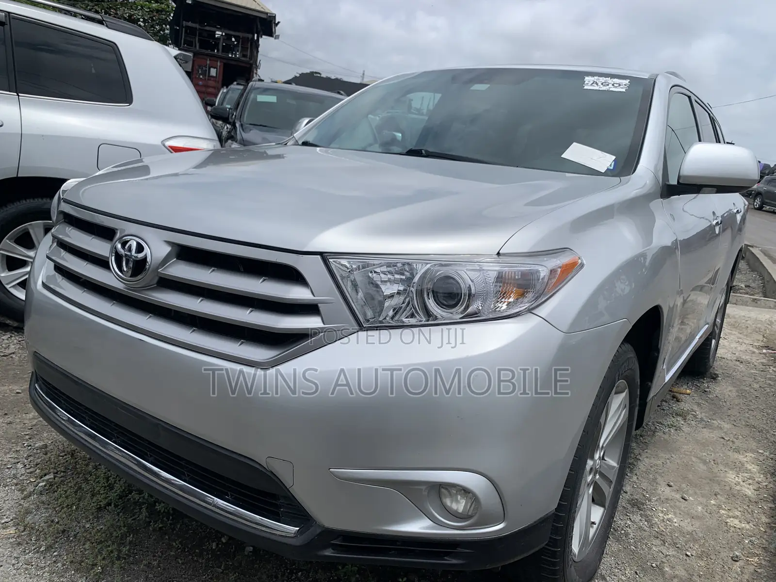 Toyota Highlander Limited 2012 Silver