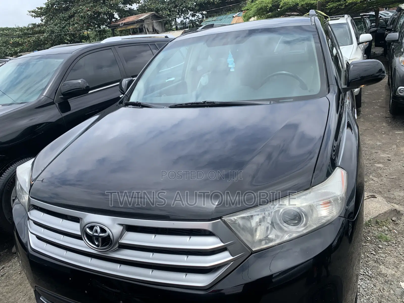 Toyota Highlander Limited 2012 Black