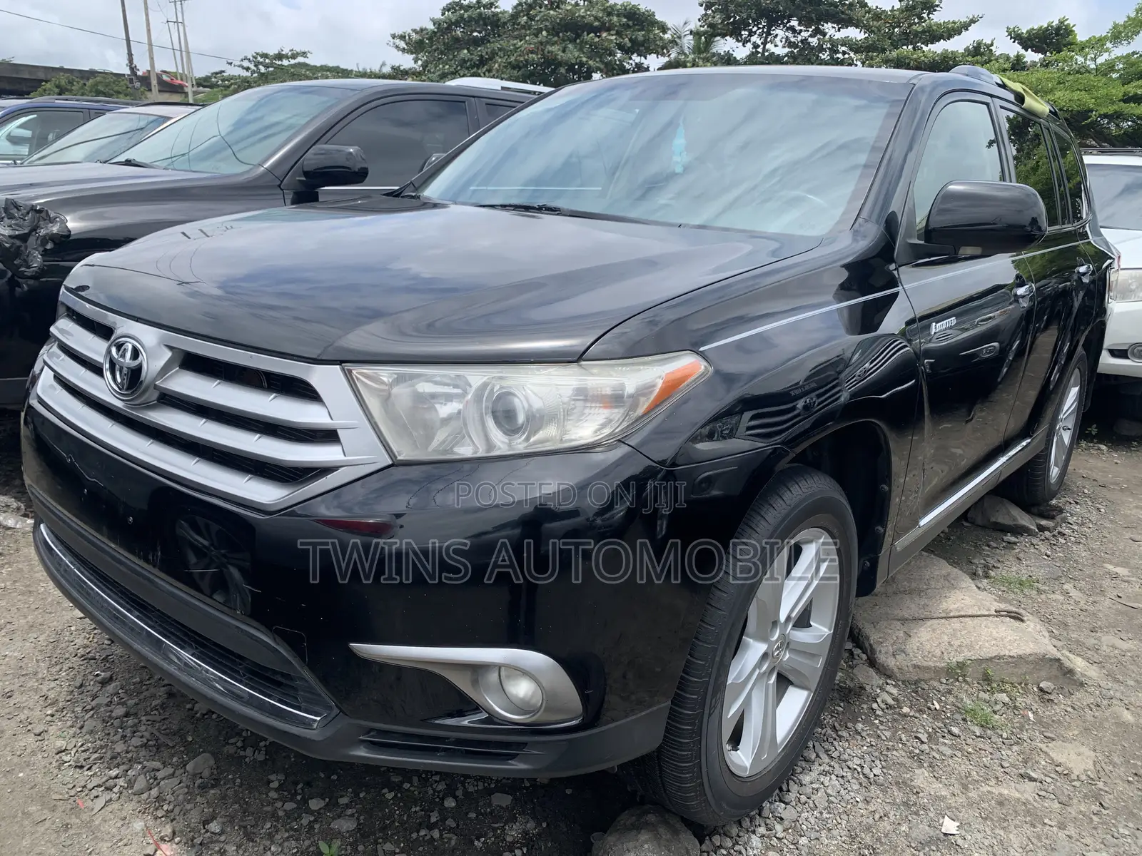 Toyota Highlander Limited 2012 Black