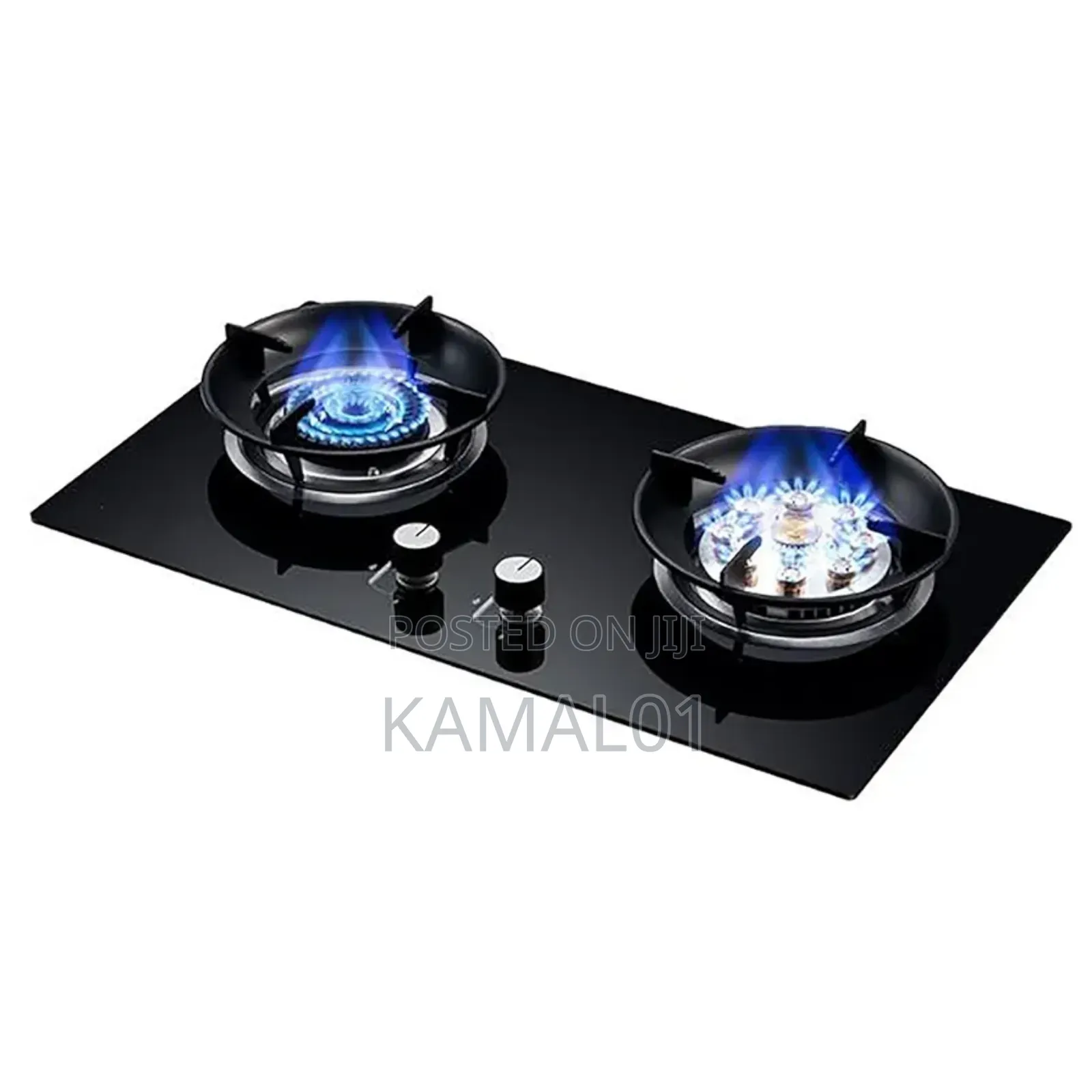 Gas Stove 75cm Stainless Steel Embedded Gas Stove 2 Burners