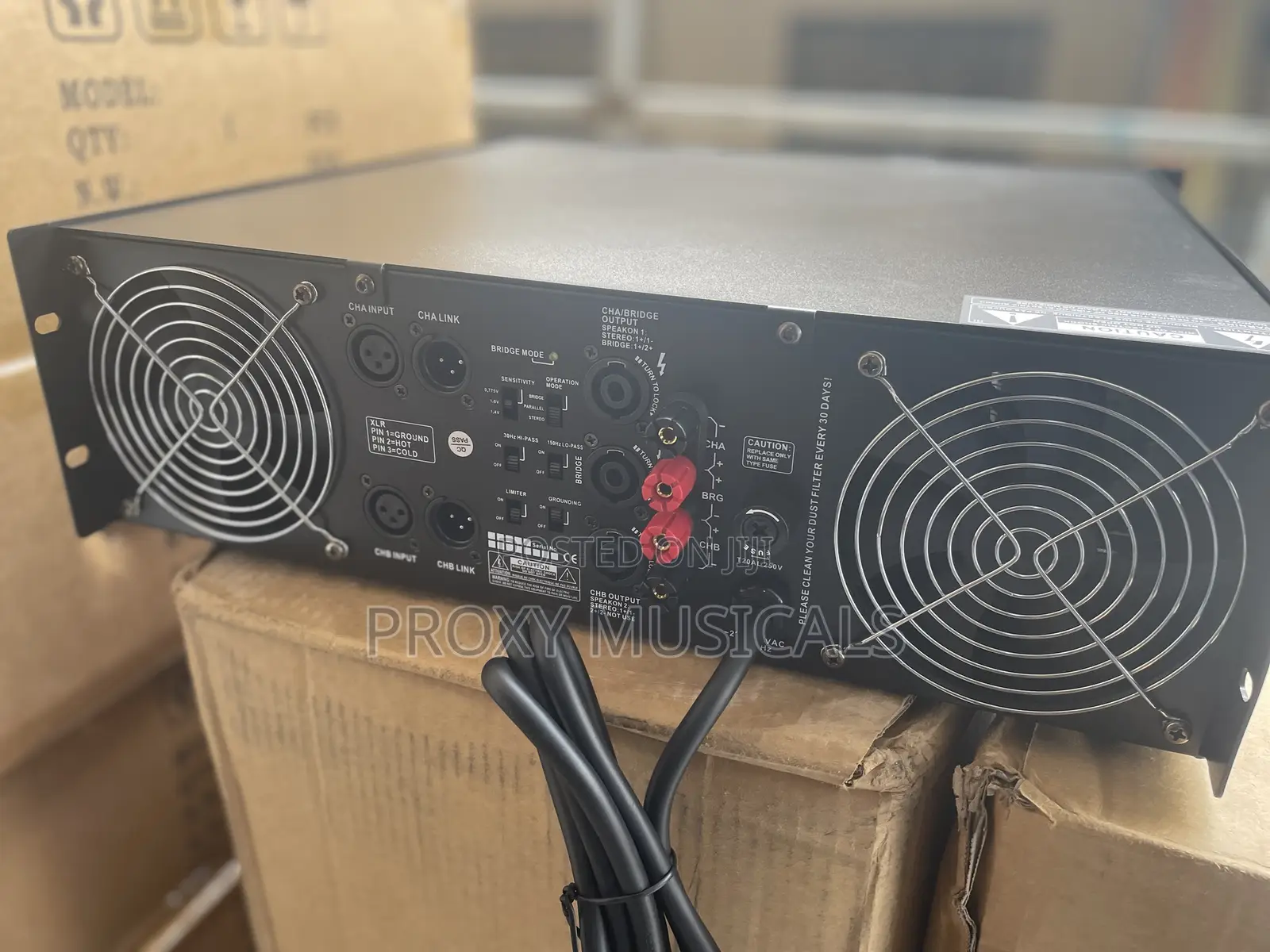 JBL Powered Amplifier 5000watts Heavy Duty