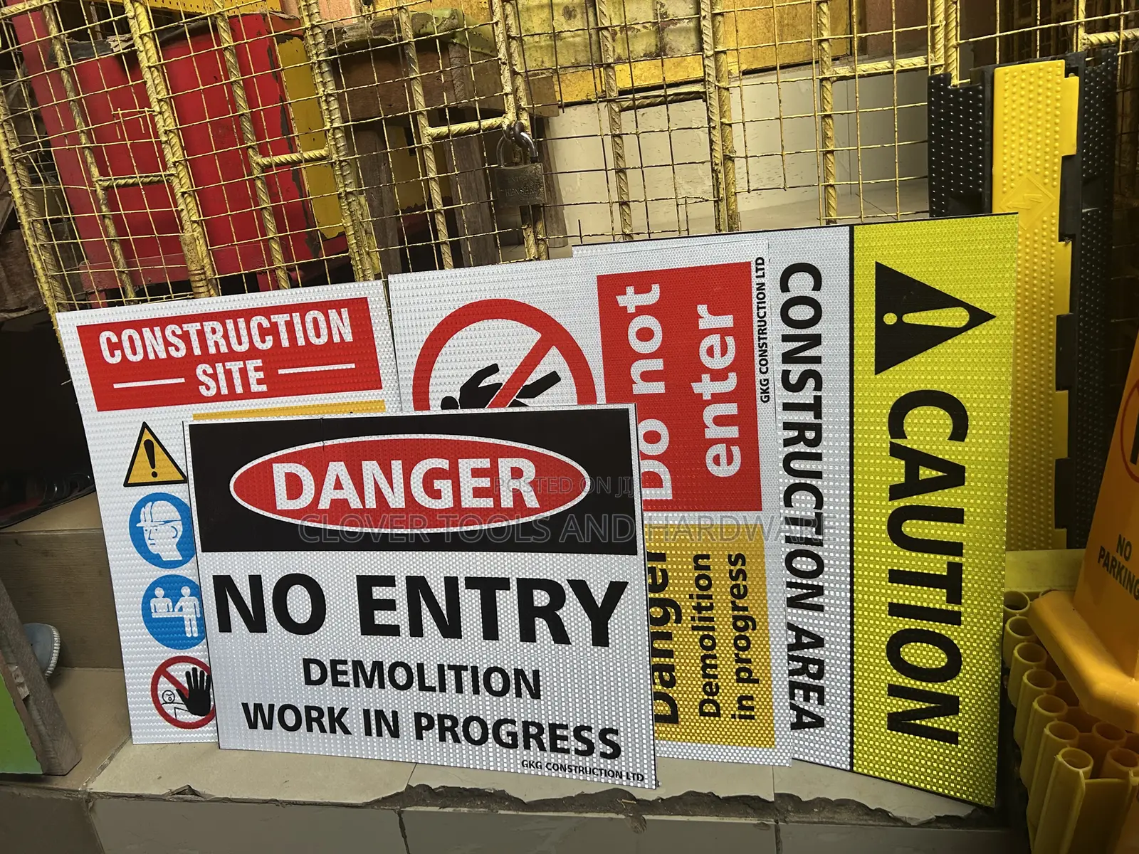 Construction Site Safety Signs Large Sizes