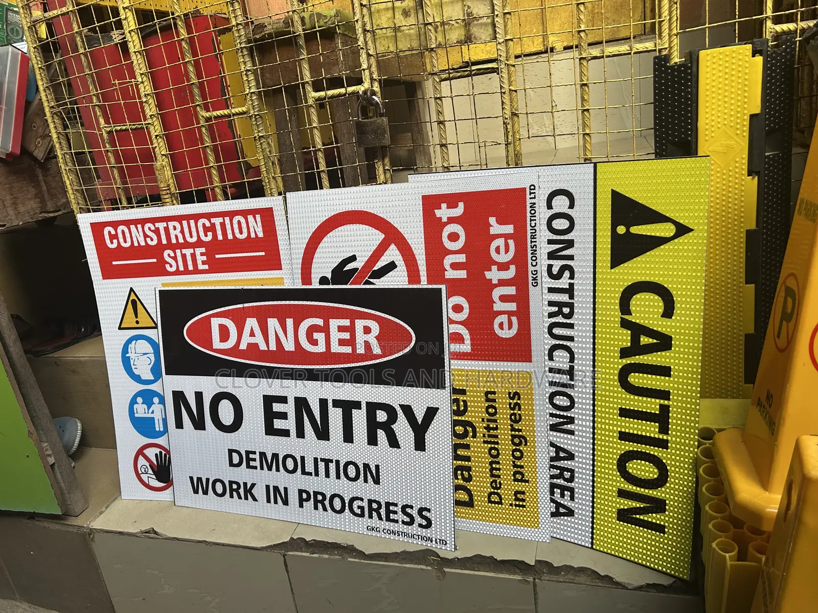 Construction Site Safety Signs Large Sizes
