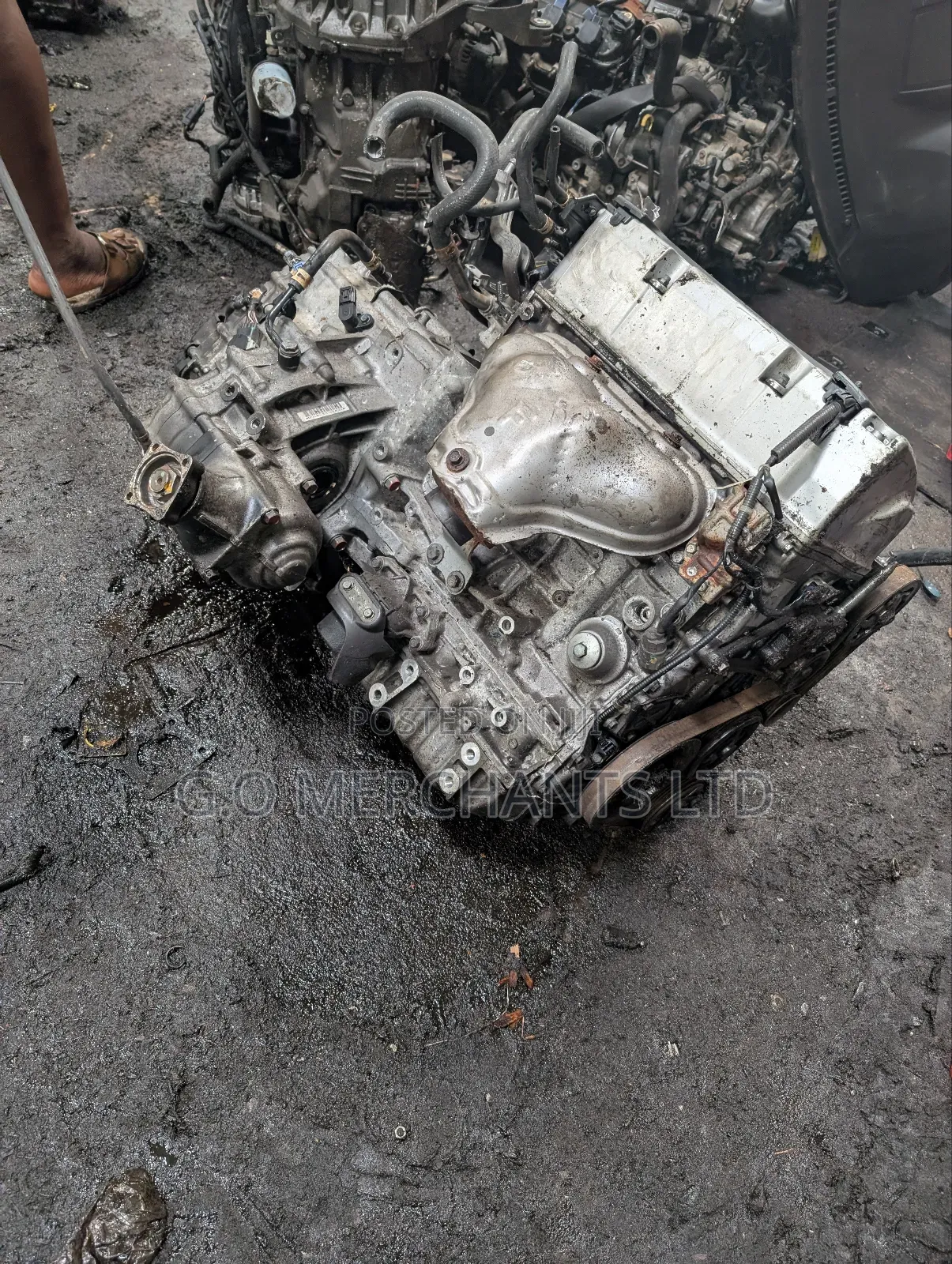2007-2009 Honda Cr-v Engine Gearbox 4wd Direct