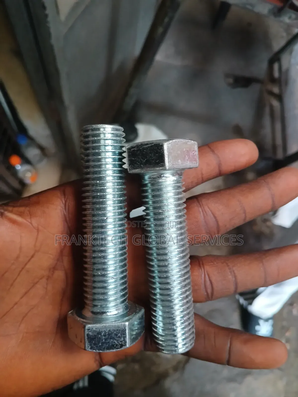 Steel Bolts With Nuts M20×80mm