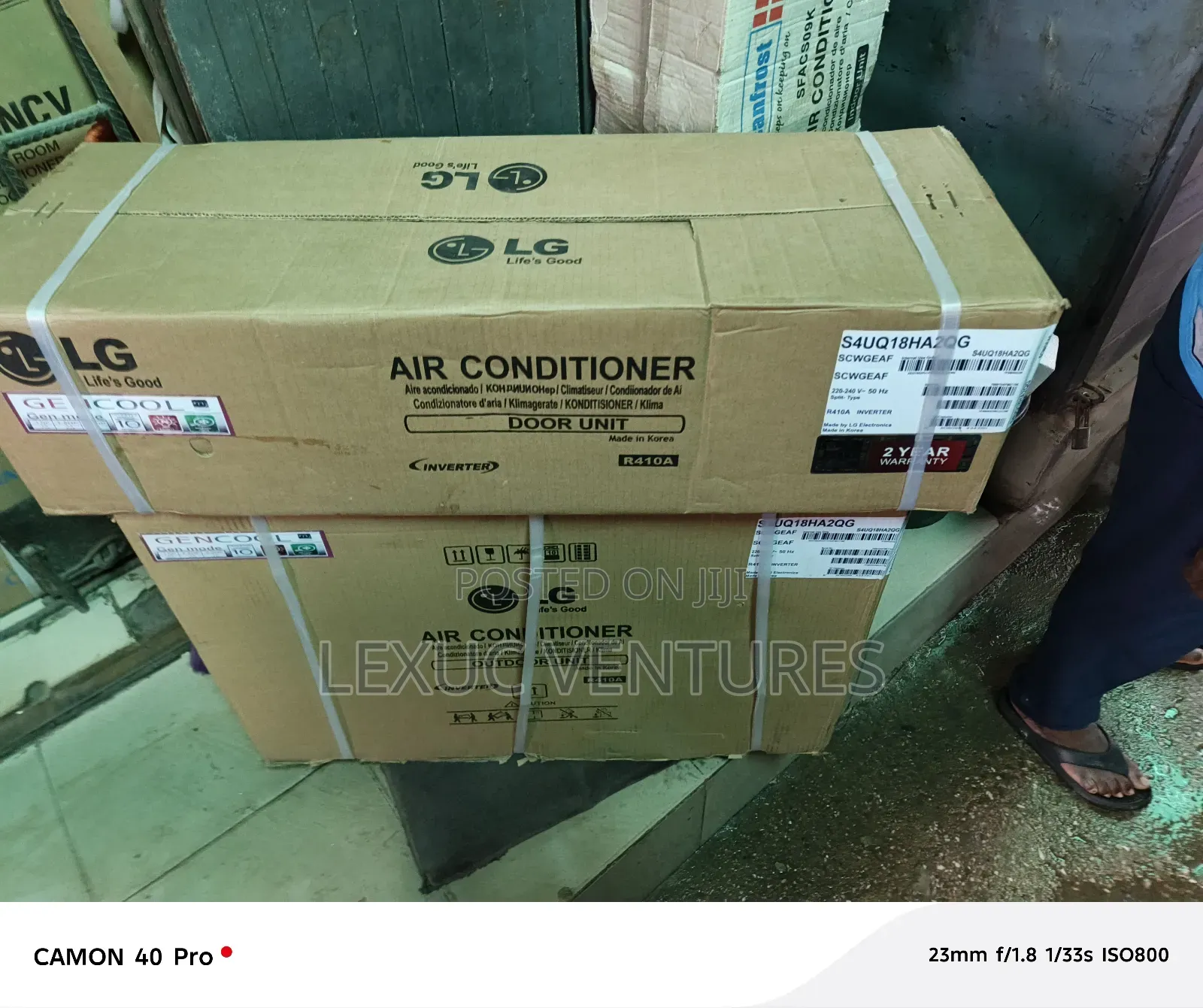 Brand New Gen Cool Dual Inverter Split Unit Ac 2hp