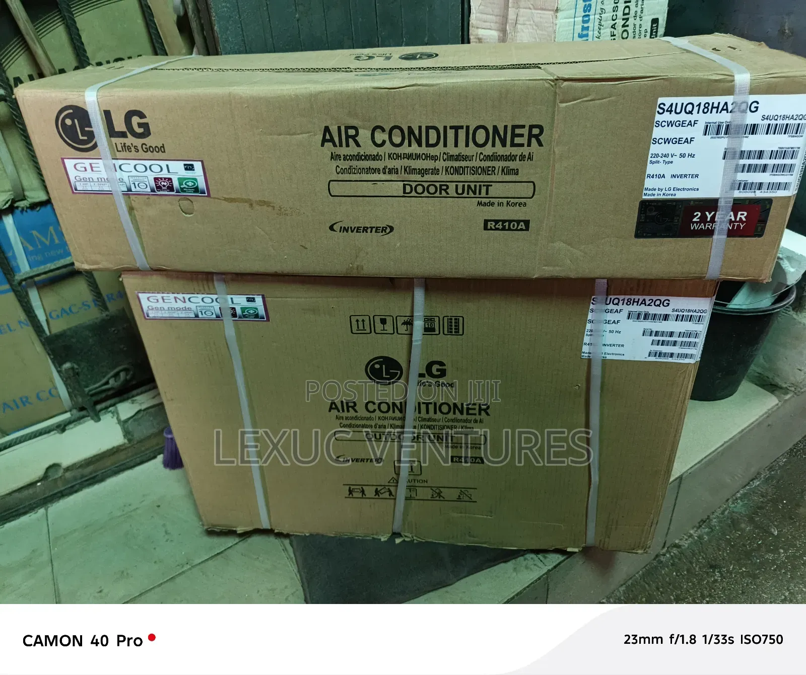 Brand New Gen Cool Dual Inverter Split Unit Ac 2hp