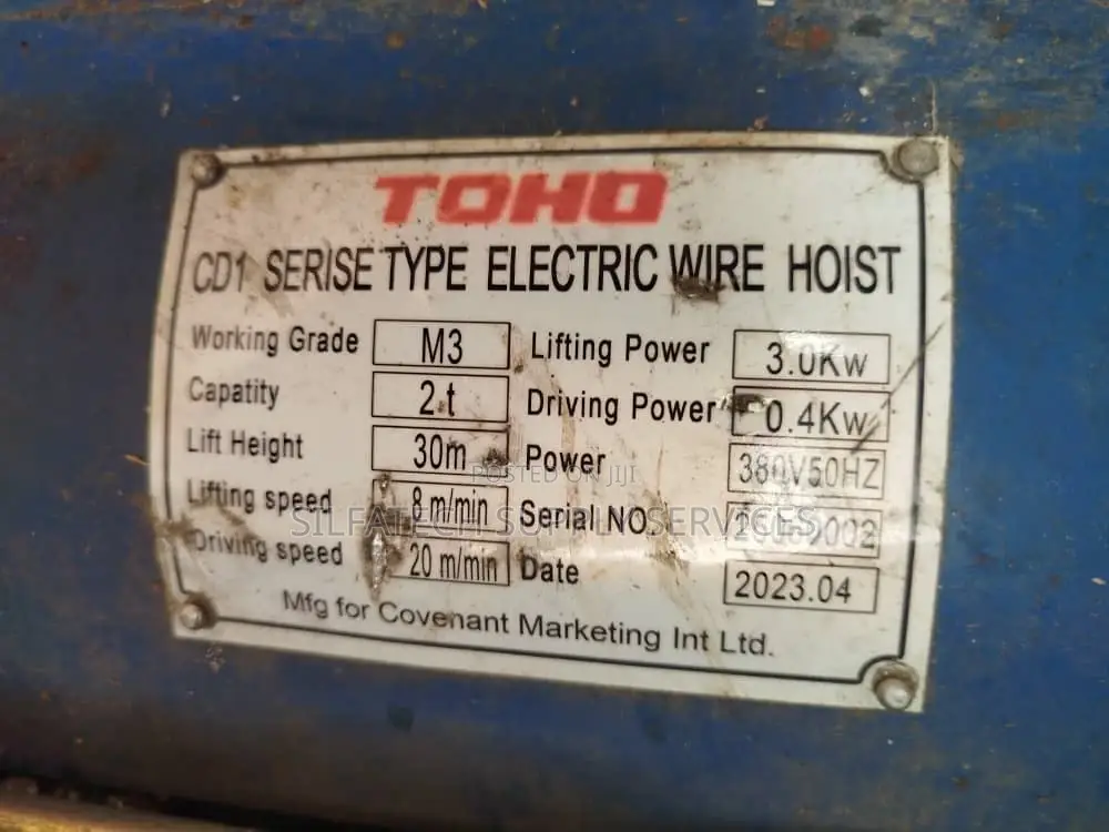 Electric Hoist Machine