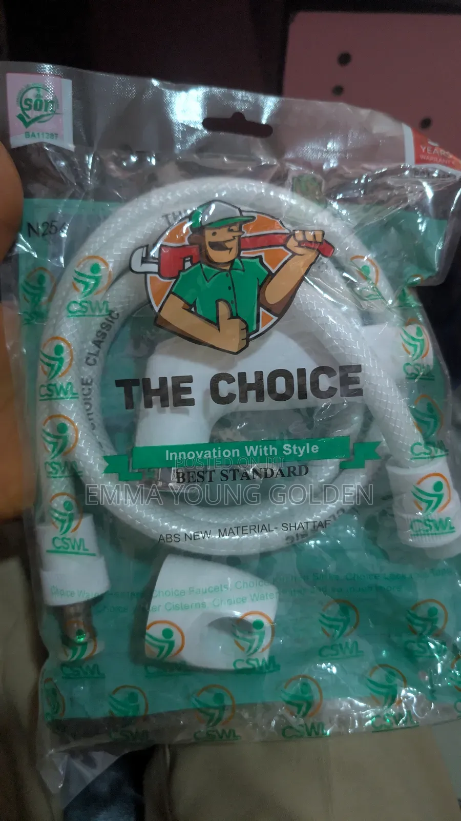 Choice Plastic Pressing Shower