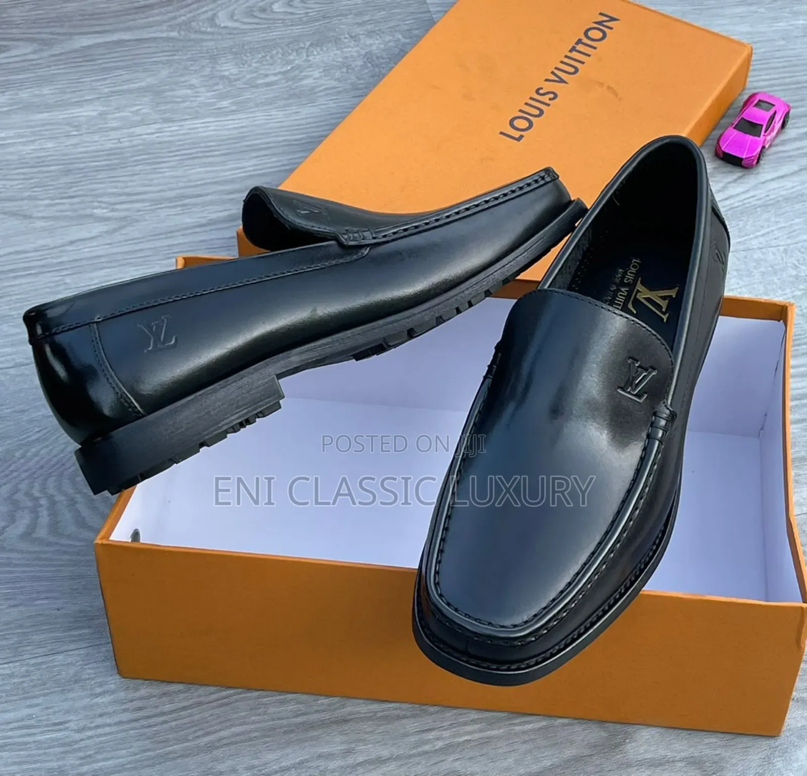 Pure Quality Luxury Men's Loafers Shoes Louis Vuitton Well Branded