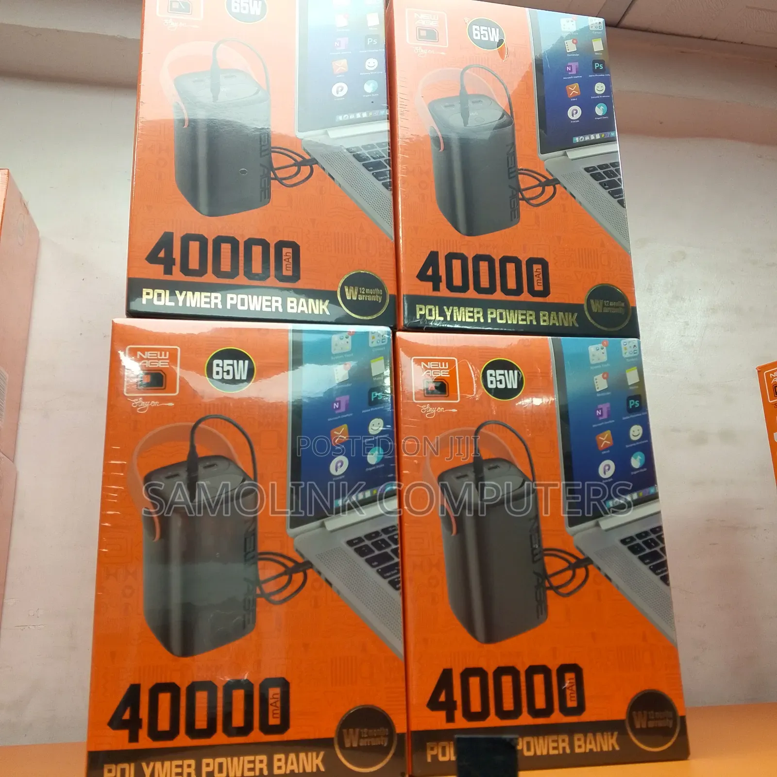 New Age 40,000mah Laptop Power Bank