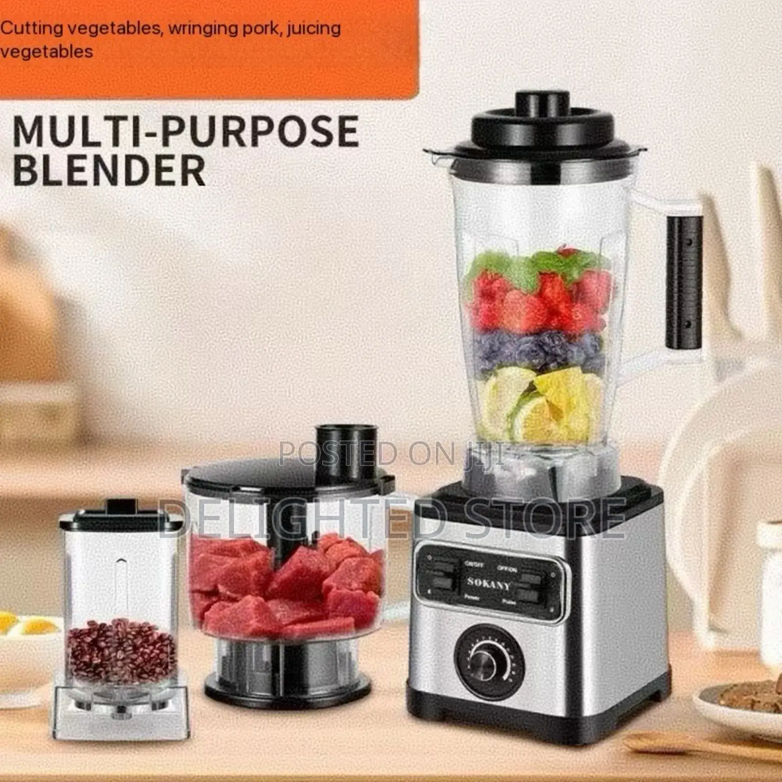 5092 Bardefu Advanced Tech‘8in1’ Multifunctional 9500w Speedy Blender