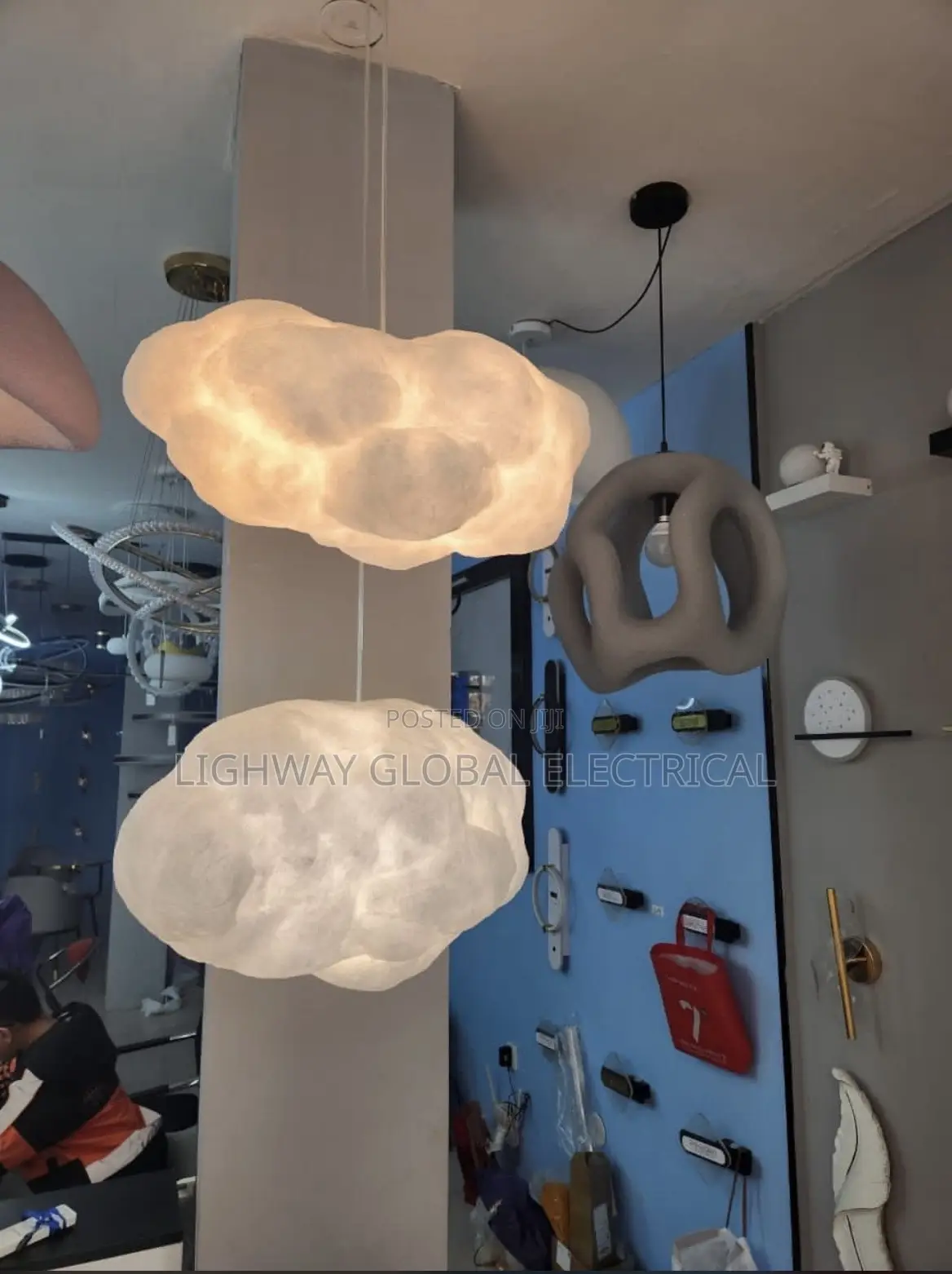 Cotton Cloud Modern Nordic Style Pendant Light