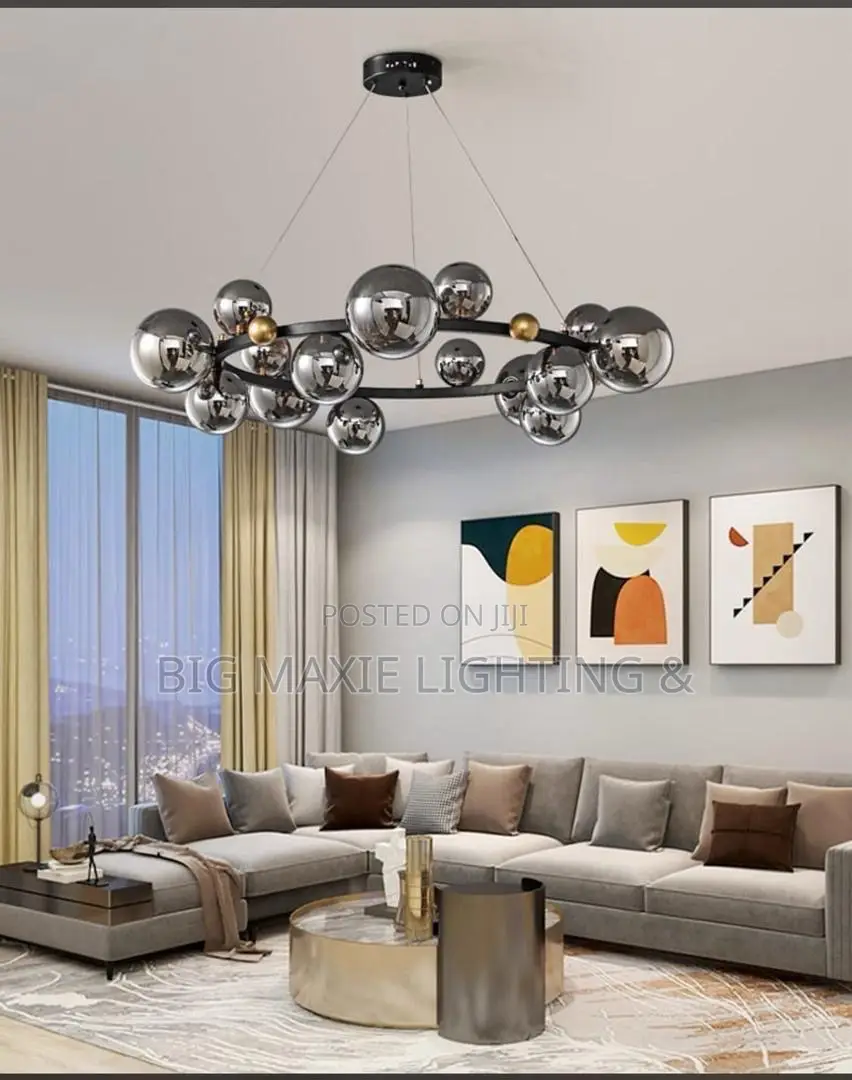 Luxury Nordic Living Room Chandelier Lamp