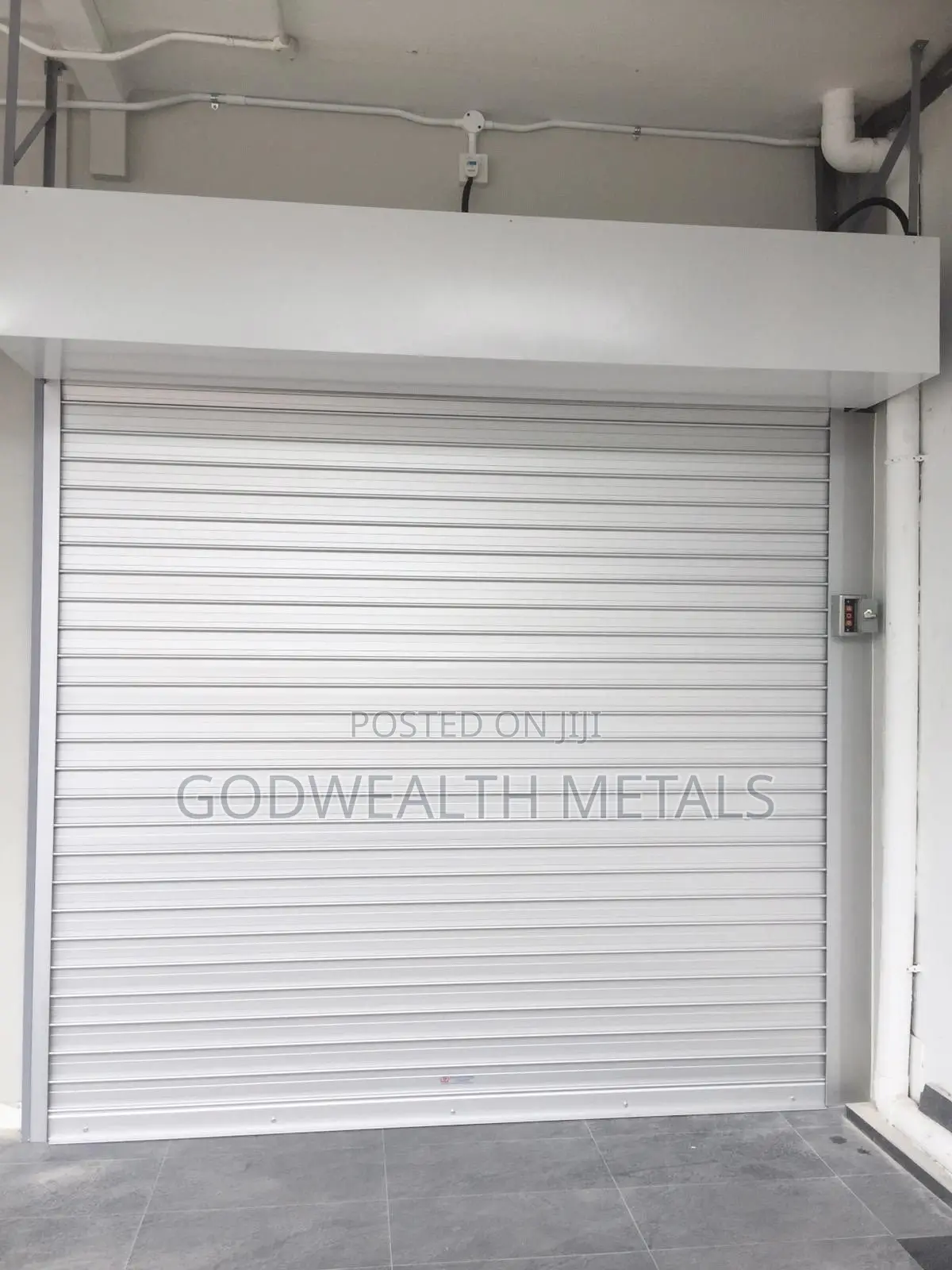 Automated Aluminum Roller Shutter Door