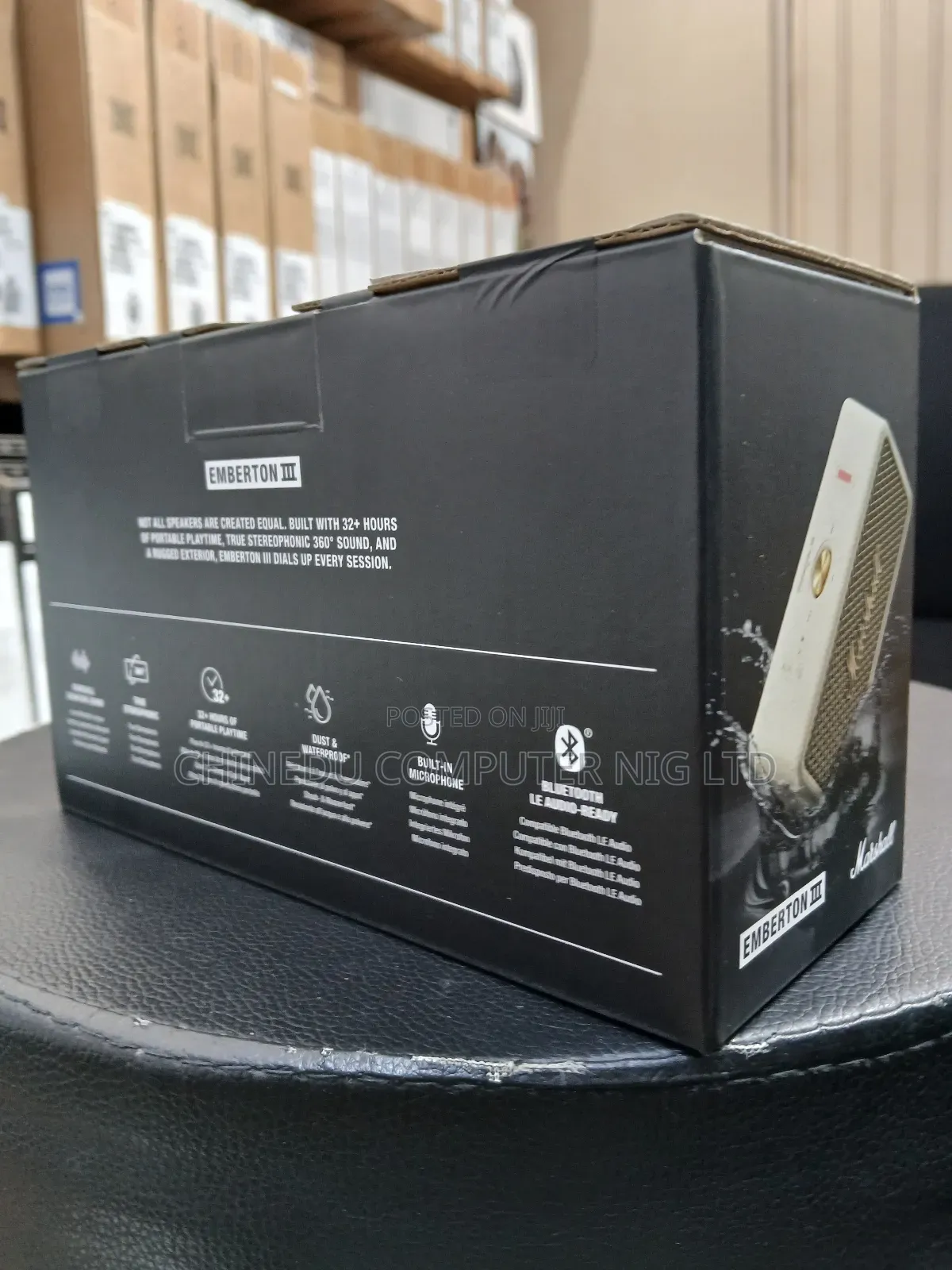 Brand New Marshall Emberton Iii Speaker