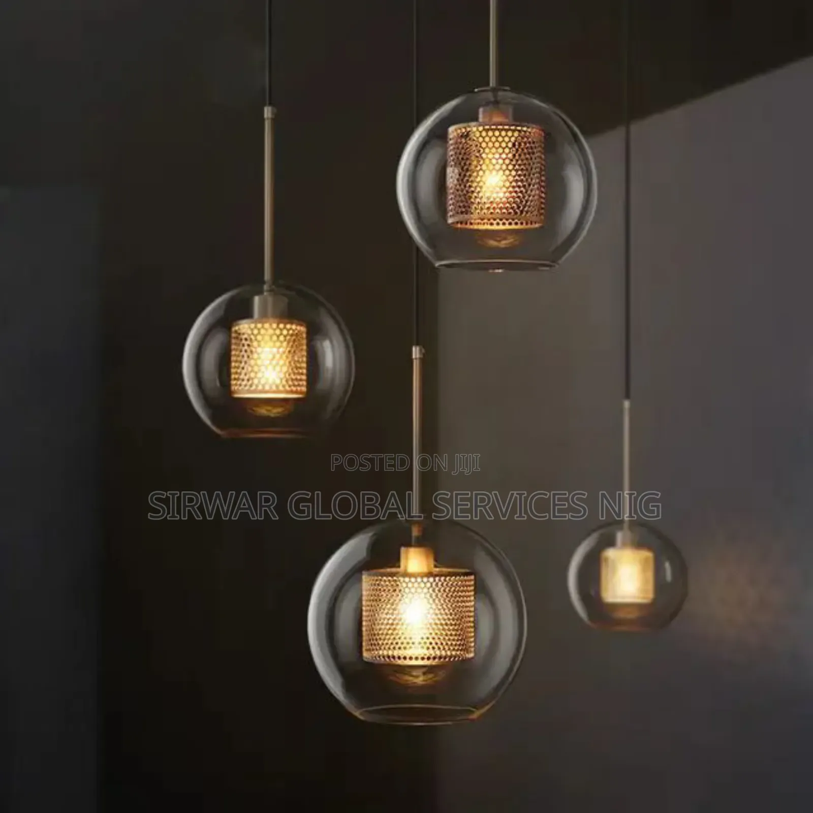 Single Glass Drop Light for Dinning