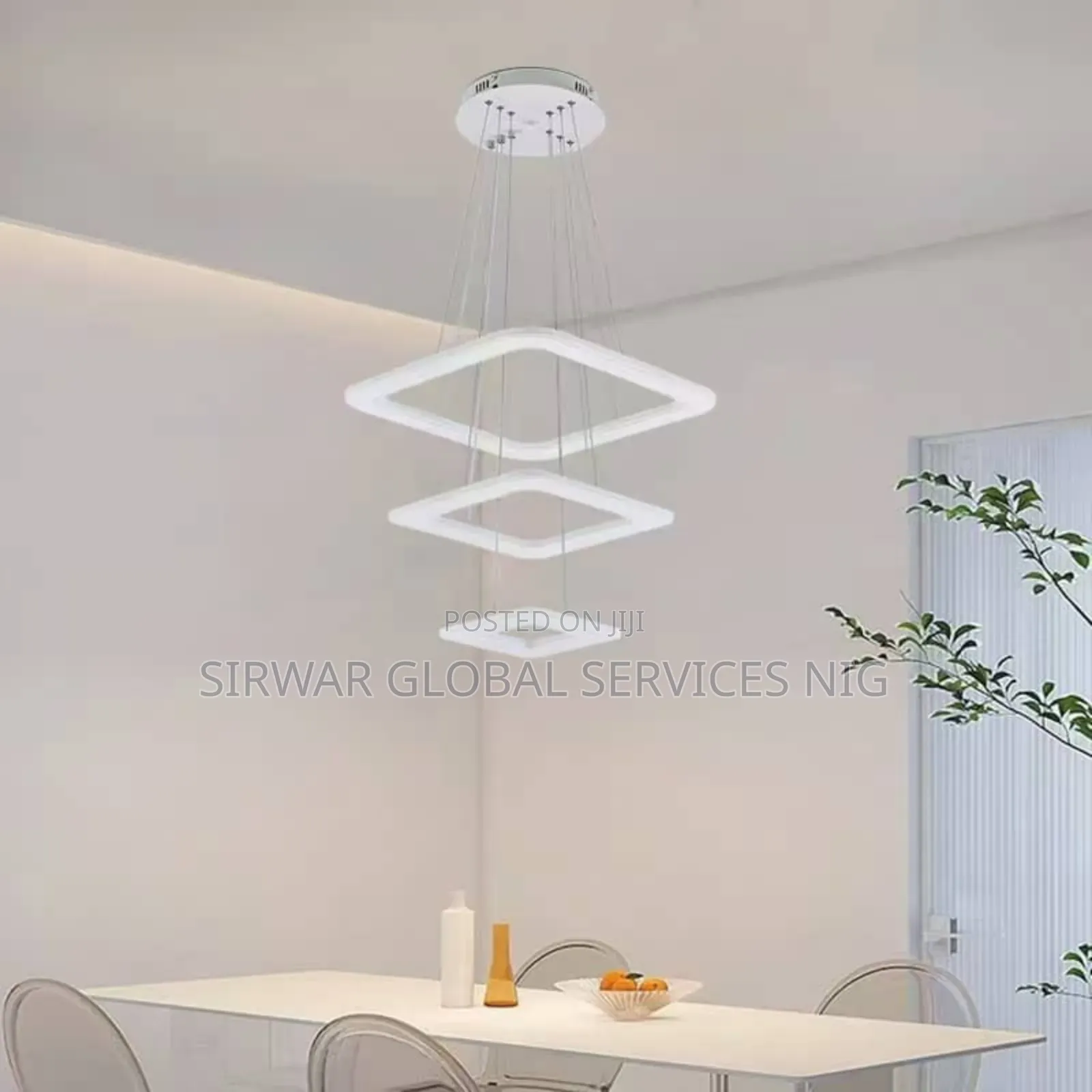 3in1 Dinning Room Chandelier Black and White Available 