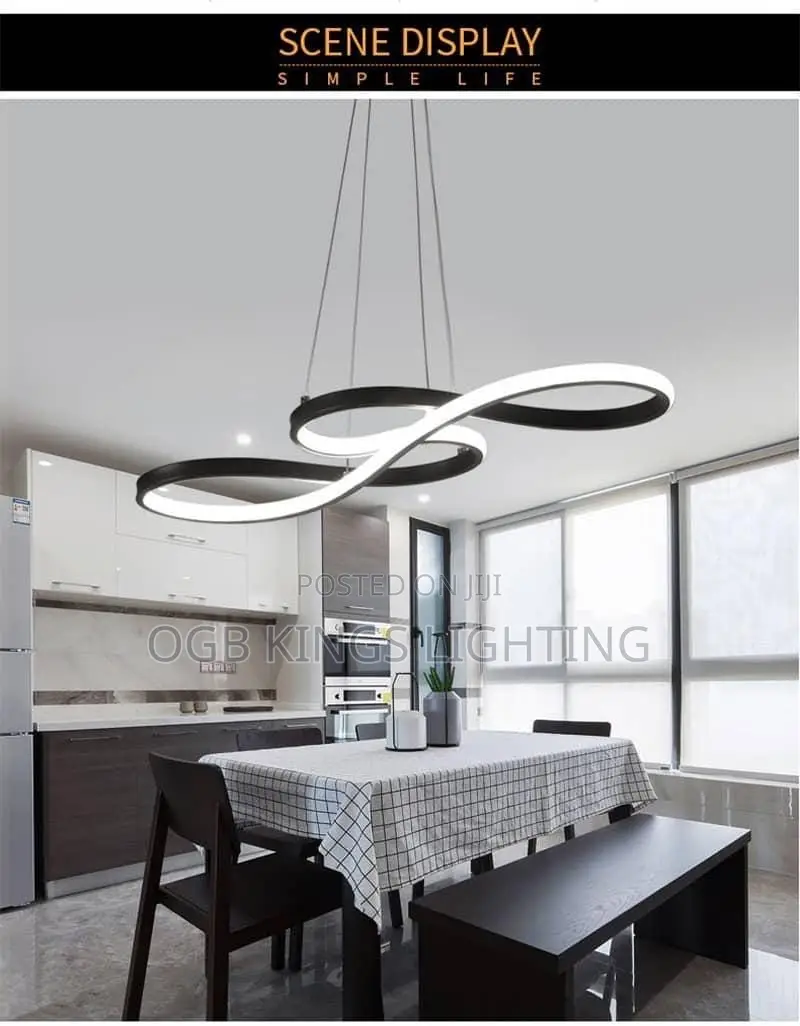Italy Circle Pendant Lamp for Dining Room Hanging Suspension Light