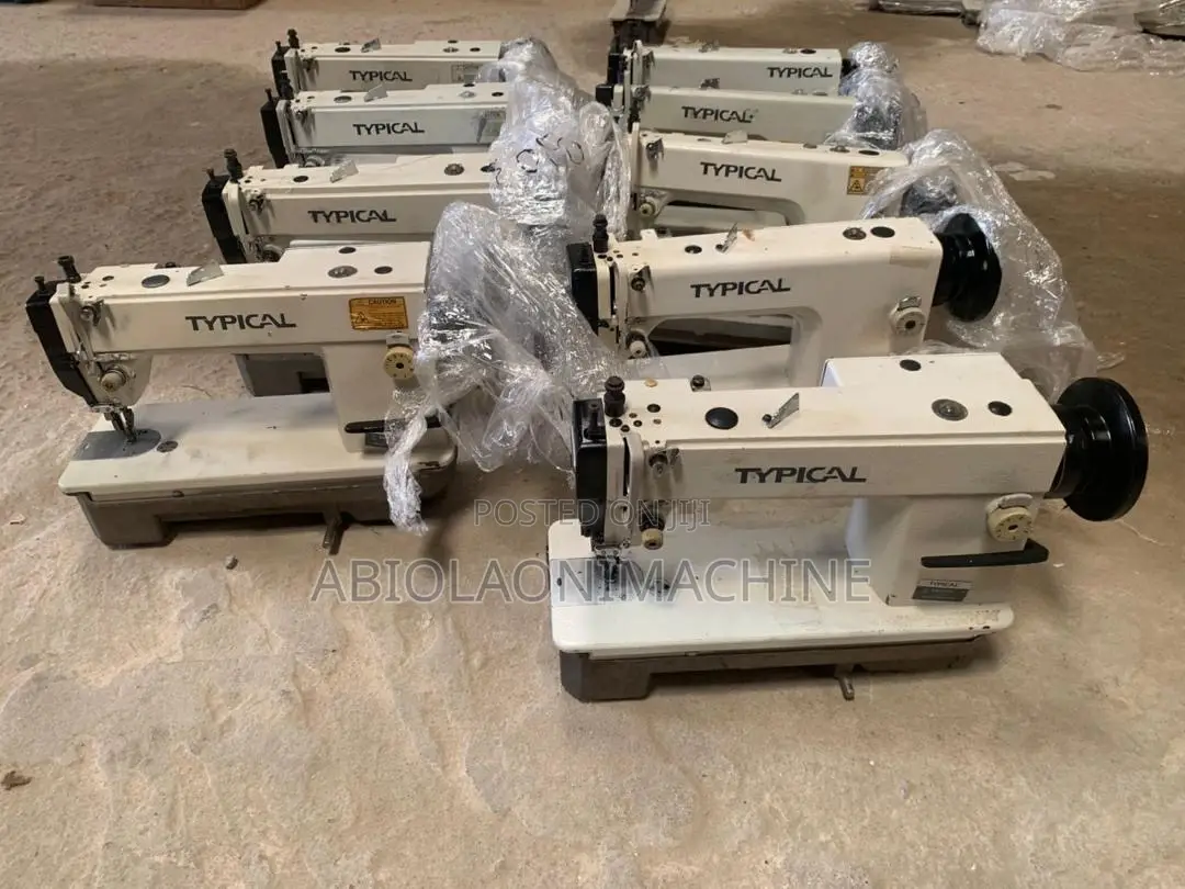 Typical Double Presser Foot Leather Sewing Machine