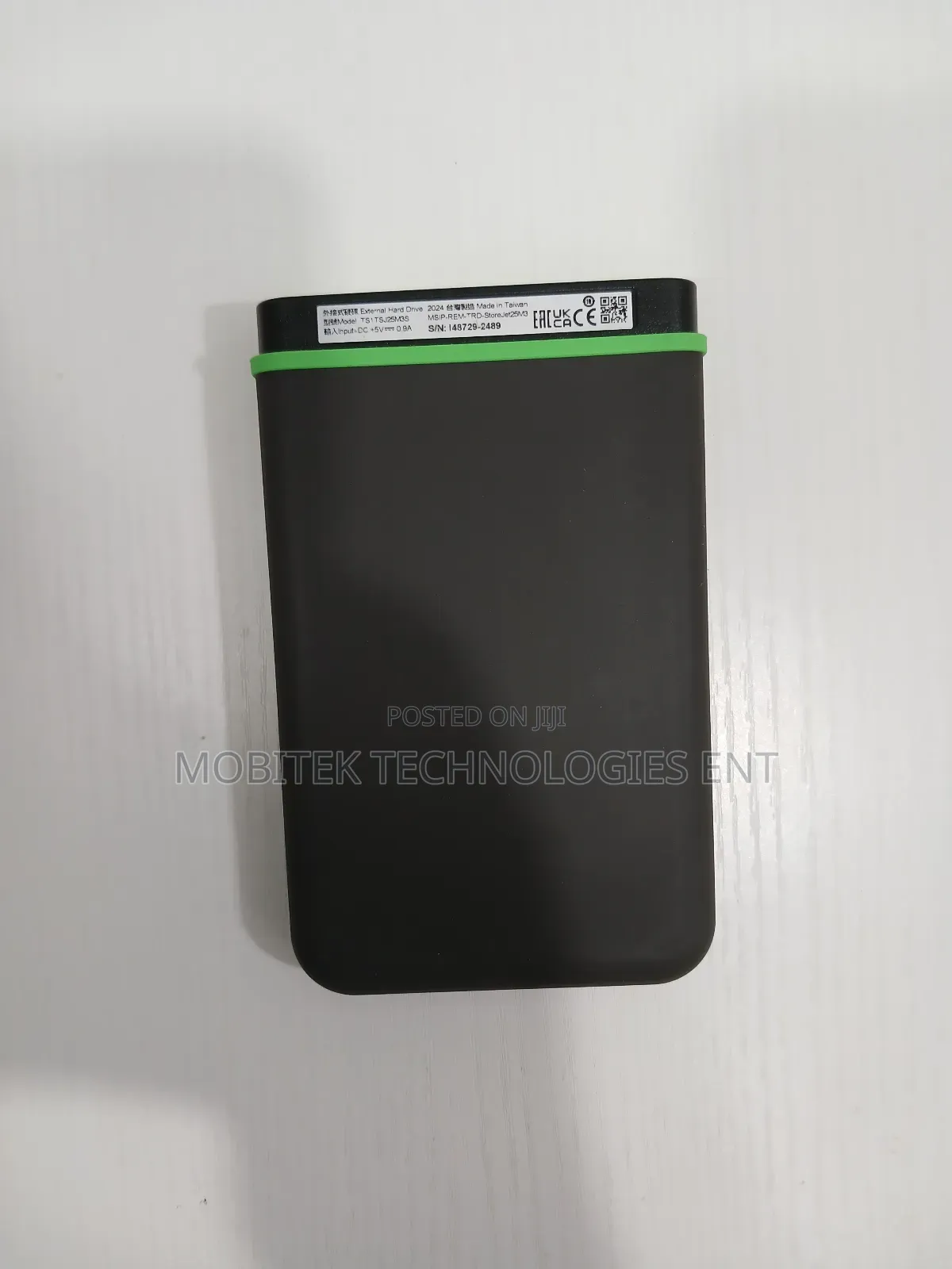1tb Transcend External USB 3.0 Portable Storage Hard Drive